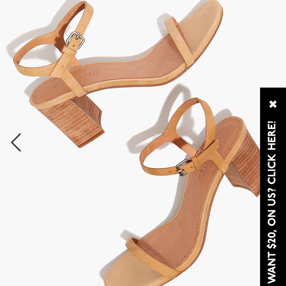 Brand new madewell heels